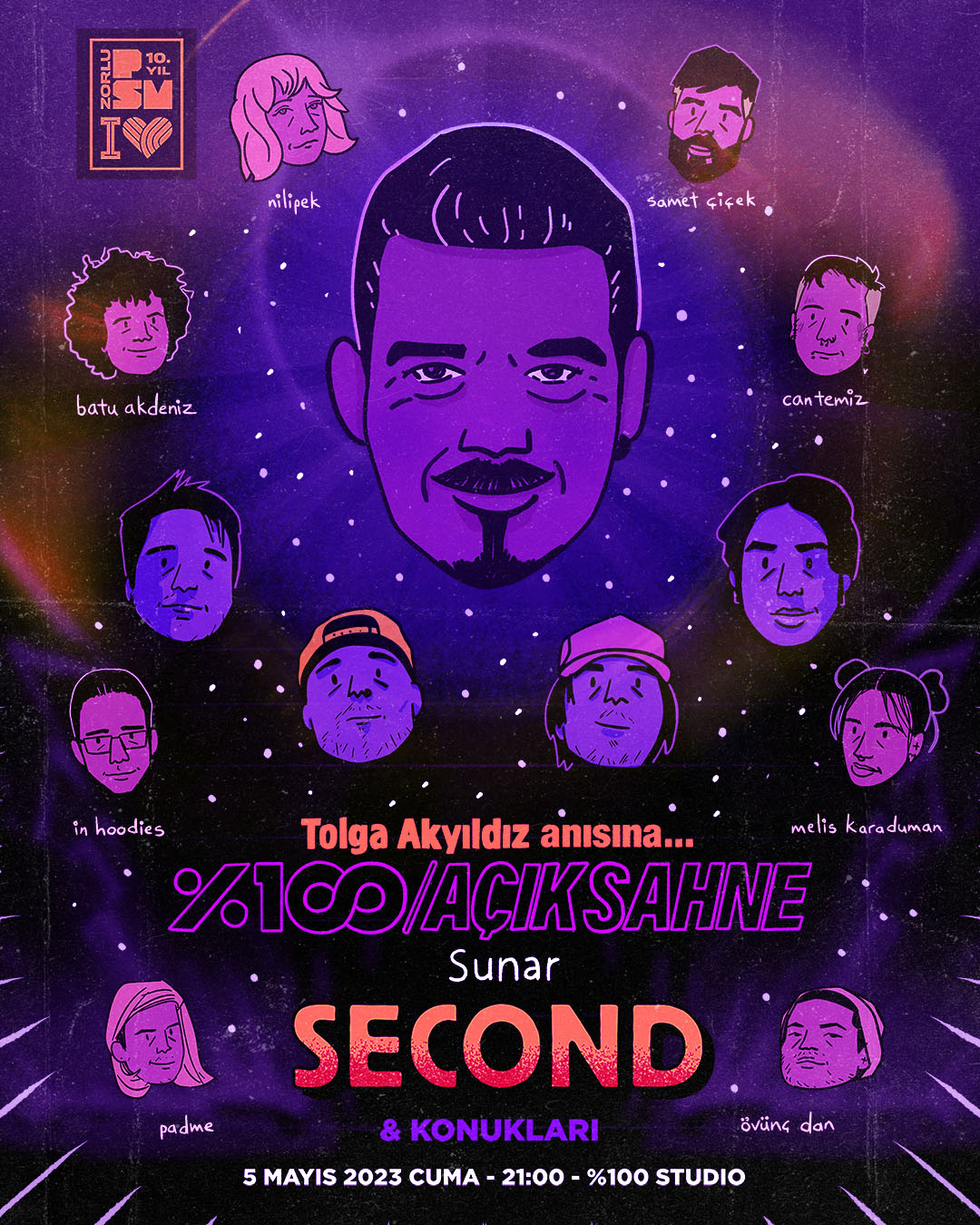 %100 Açık Sahne - In Memory of Tolga Akyıldız