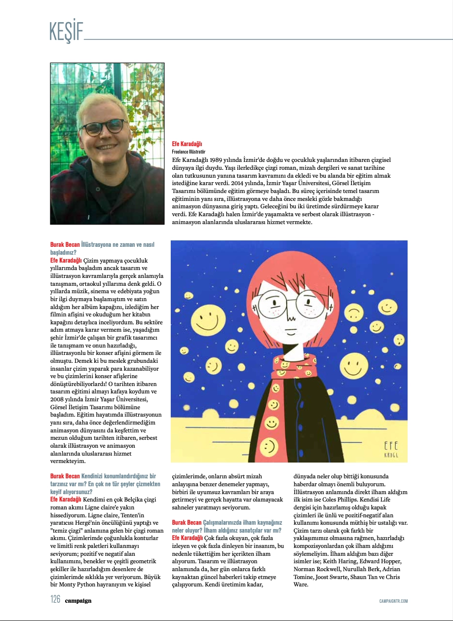 Campaign Türkiye Interview (Only in Turkish) - 2